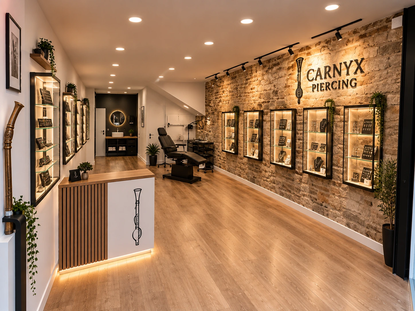 Photo prévisionnelle du futur studio de piercing Carnyx Piercing